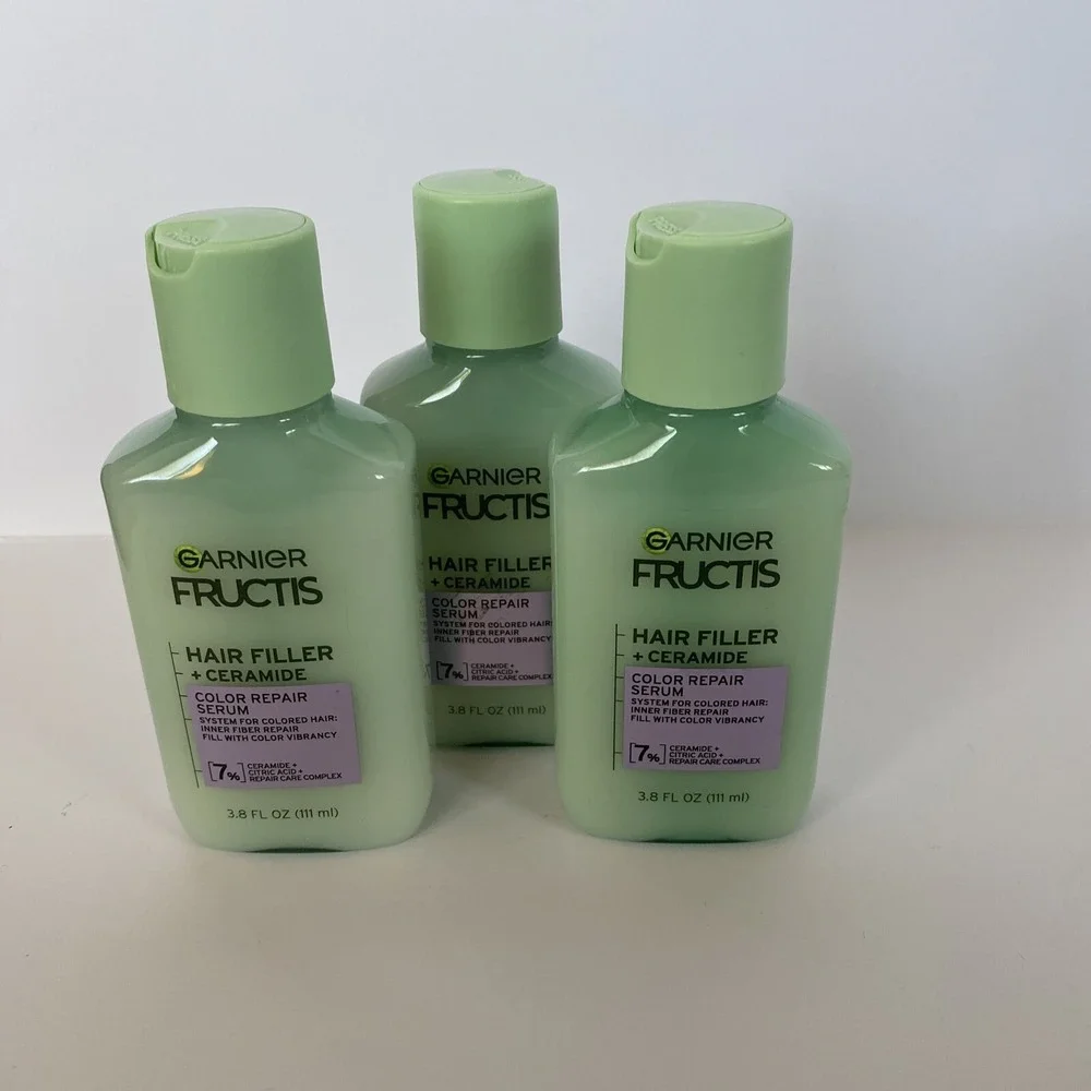 Garnier Fructis Moisture Repair Serum 3.8 Fl Oz‎ **LOT OF 3**